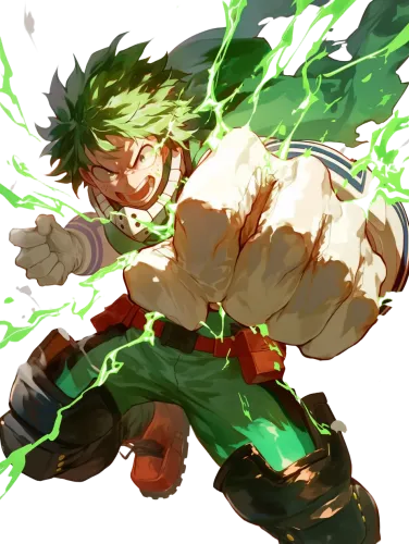 Deku's Green Energy - my hero academia t