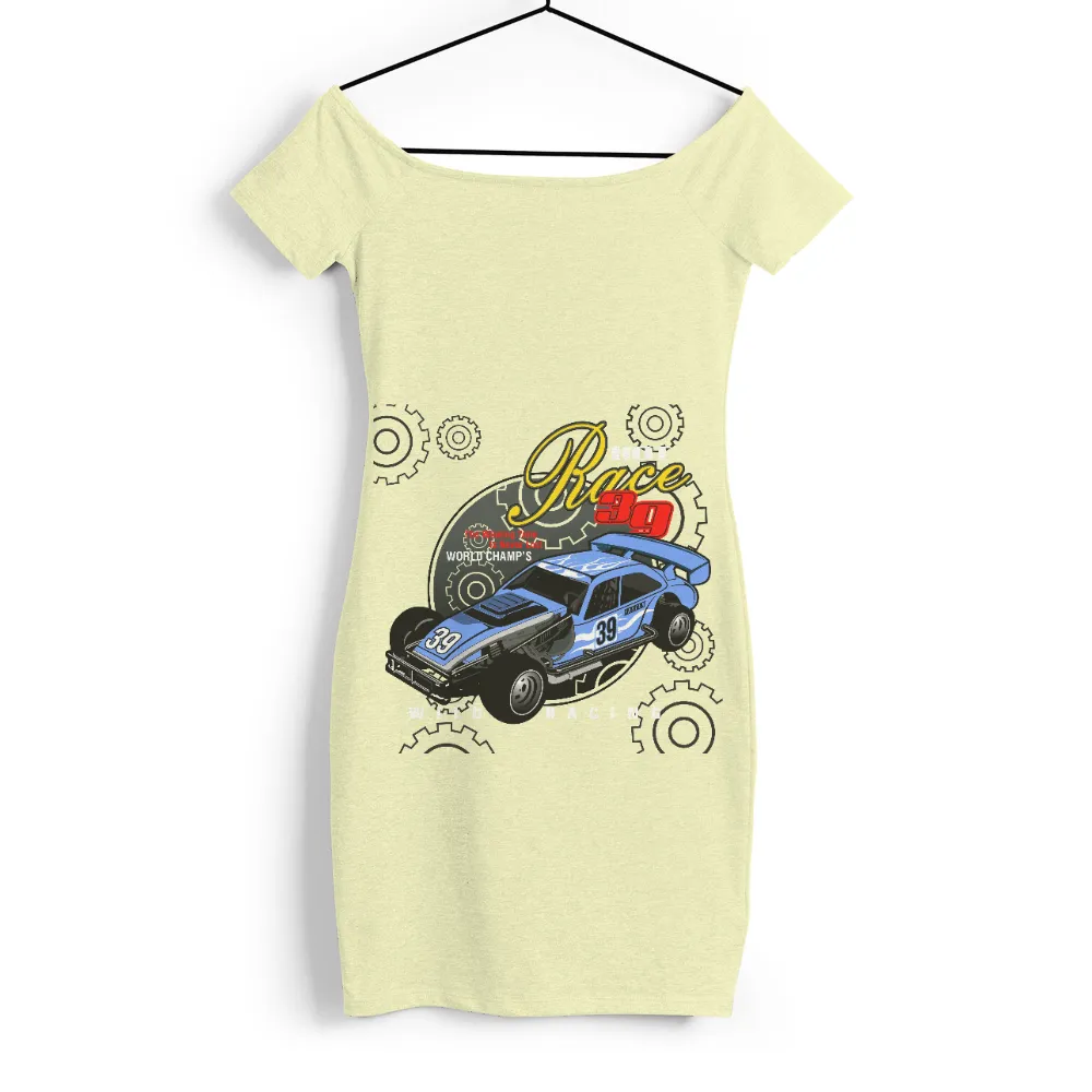 Custom Tee Shirts: Hot Race 39 - Wild Racing Adventure|hot rod and muscle car t shirts