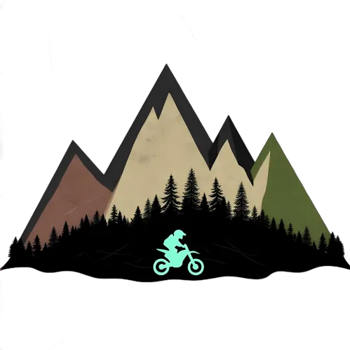 T-Shirts Pattern: Motocross Adventure in the Wilderness