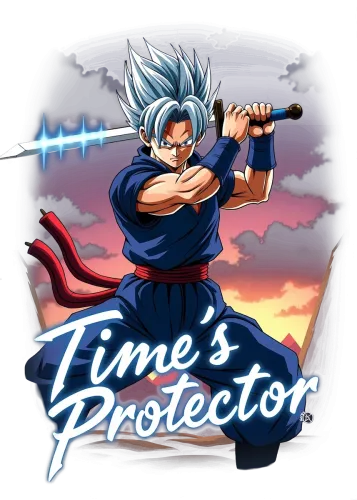 Time's Protector - dragon ball z shirt