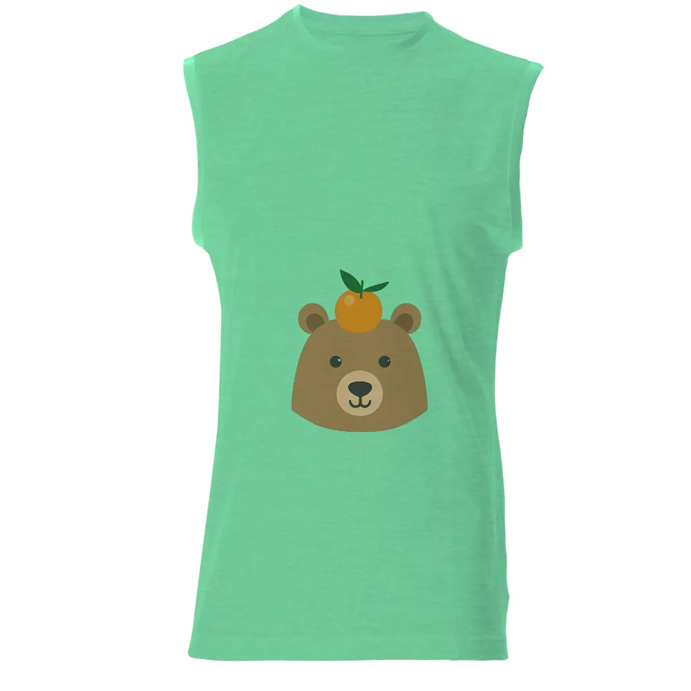 Graphic Tees: Bear and Orange Friendship|darnell mooney jersey orange