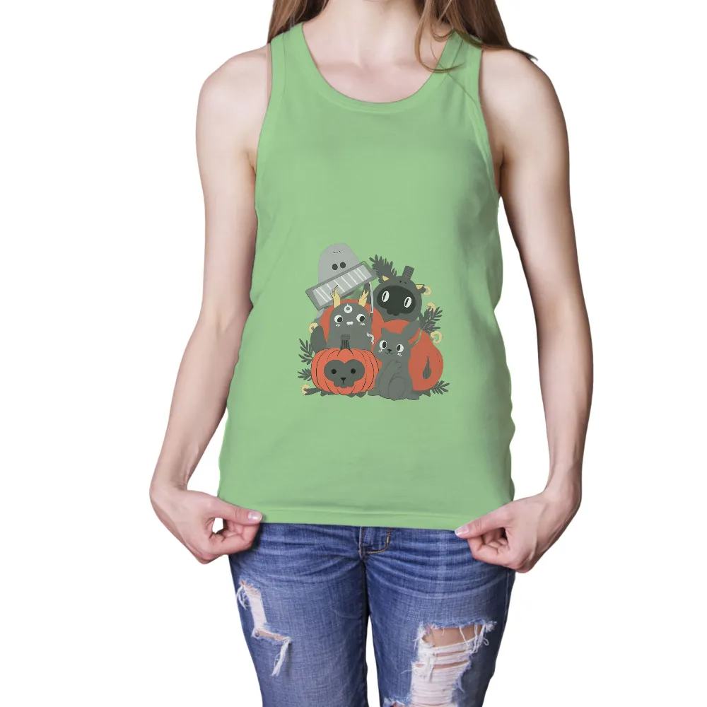 Graphic Tees: Halloween Fun with Adorable Creatures| One-eyed monster