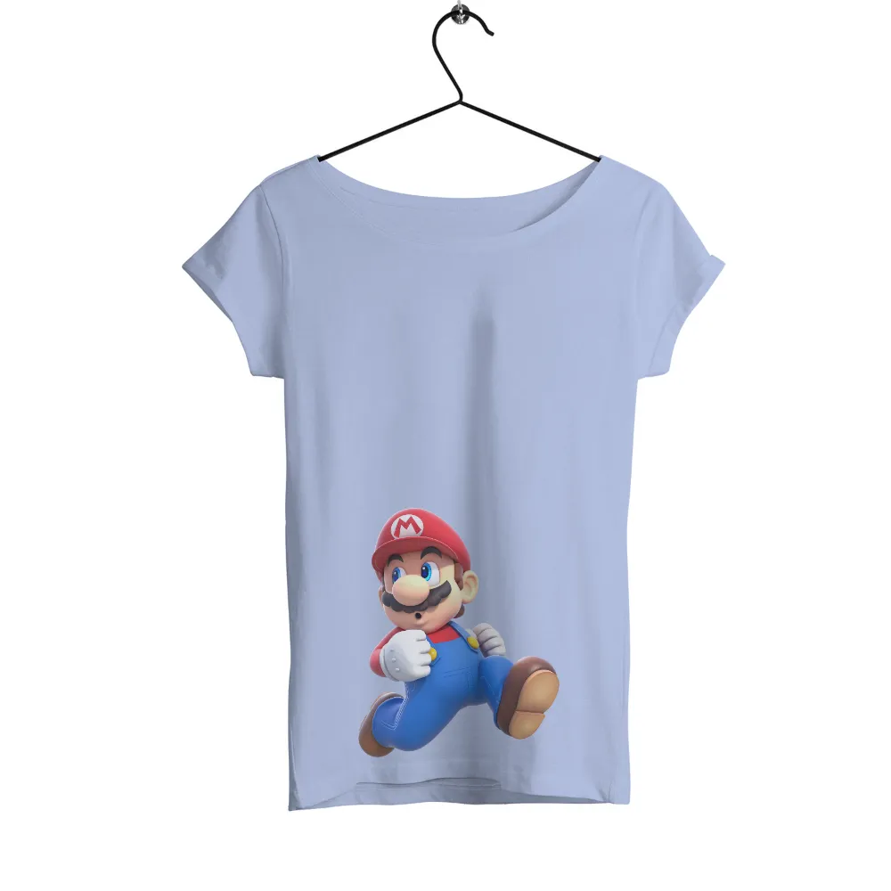 T-Shirts Pattern: Iconic Plumber in Action|you only got video game shirt