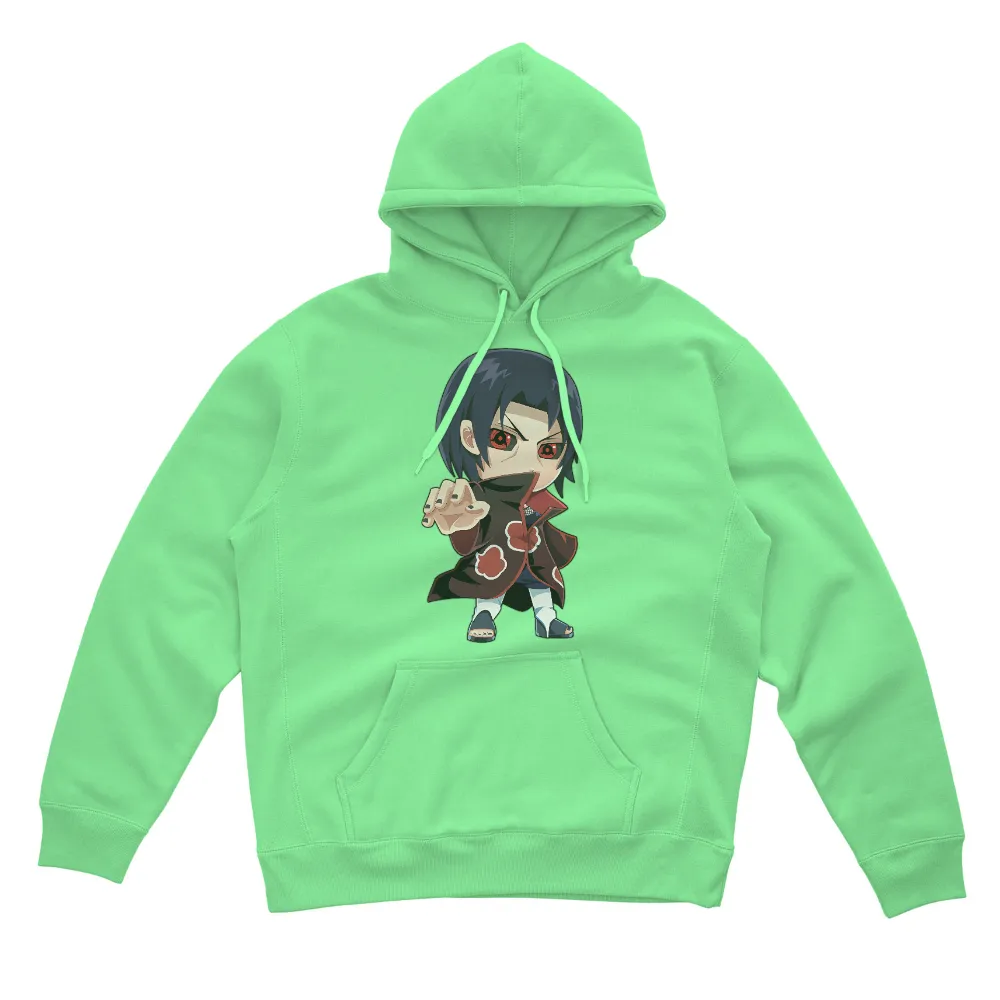 Itachi Uchiha T-Shirt Printing: A Blend of Chibi Charm and Anime Intensity|roblox akatsuki shirt