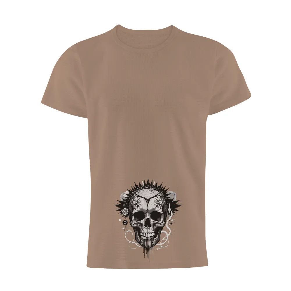 Shirts Graphic Tees: Eternal Night Skull Art|skull roblox t shirt