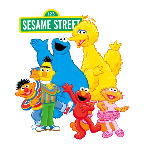 Custom Tee Shirts: Sesame Street Characters Spread Joy