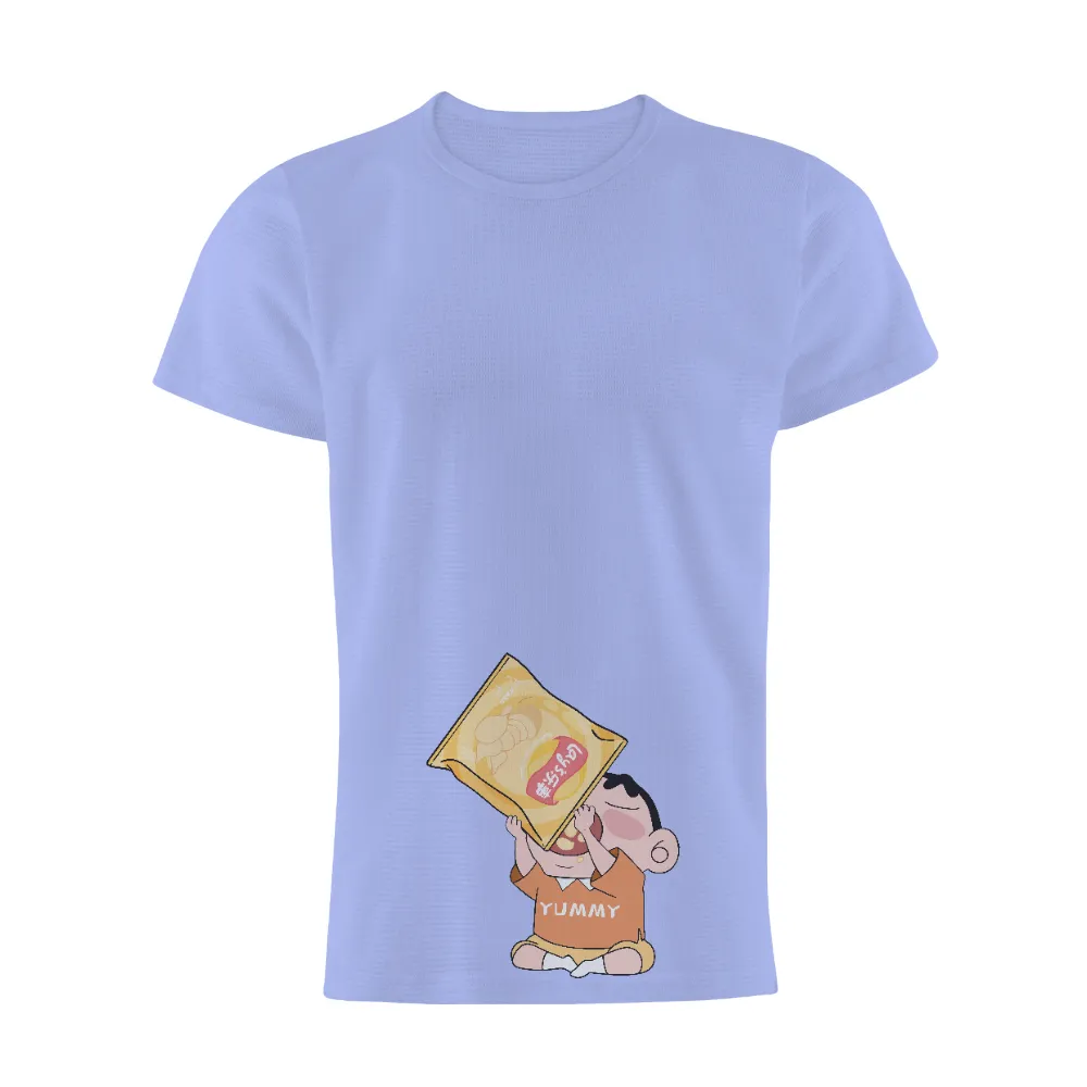 T-Shirts Custom: Shin-chan's Yummy Snack Adventure|hard times joy division shirt