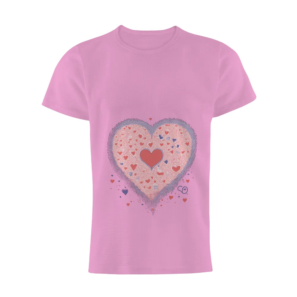 Customized Tee Shirts: Heart of Love - Artistic Designs|brewdog jet black heart t shirt