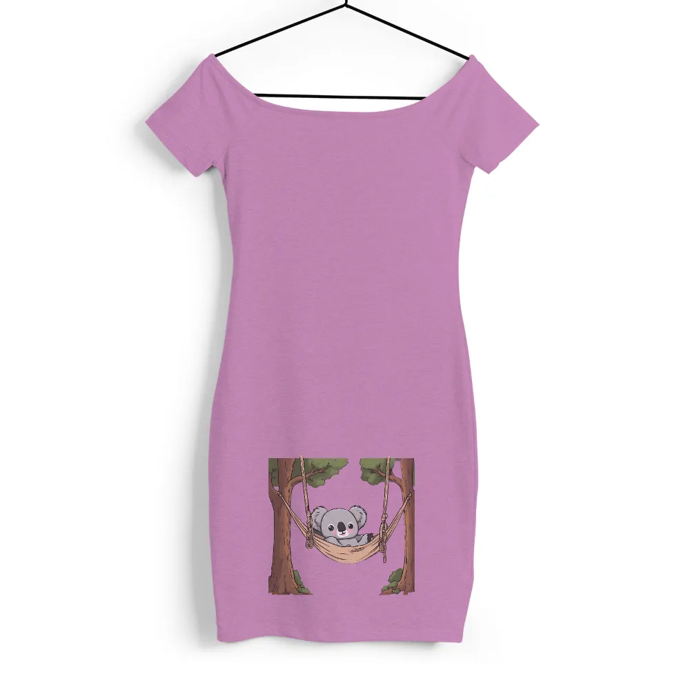 Custom T-Shirt Printing: Cozy Koala Hammock - Artistic Designs|cute teacher valentine shirts