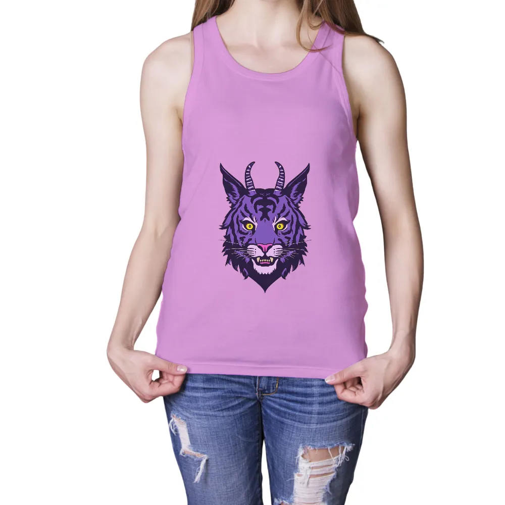 Purple Lynx T-Shirts Design: Embrace Your Uniqueness|statement shirt design maker