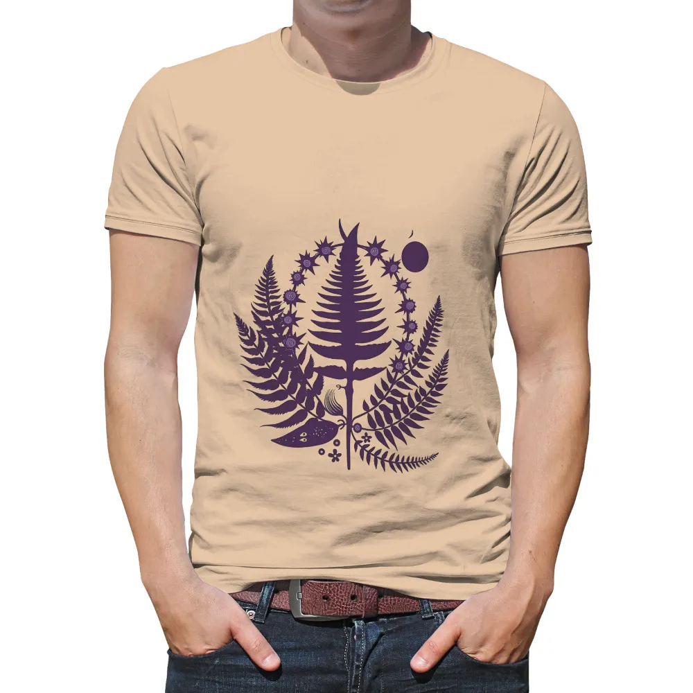 Customized Tee Shirts: Enchanting Nature | Magical Forest Design| sense of mystery