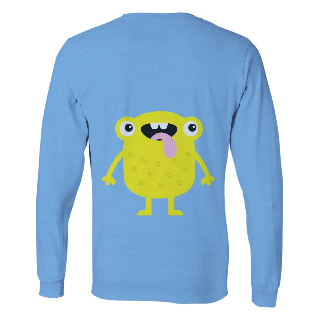 Whimsical Yellow Monster Graphic Tees: Fun and Playful Design|mordor fun