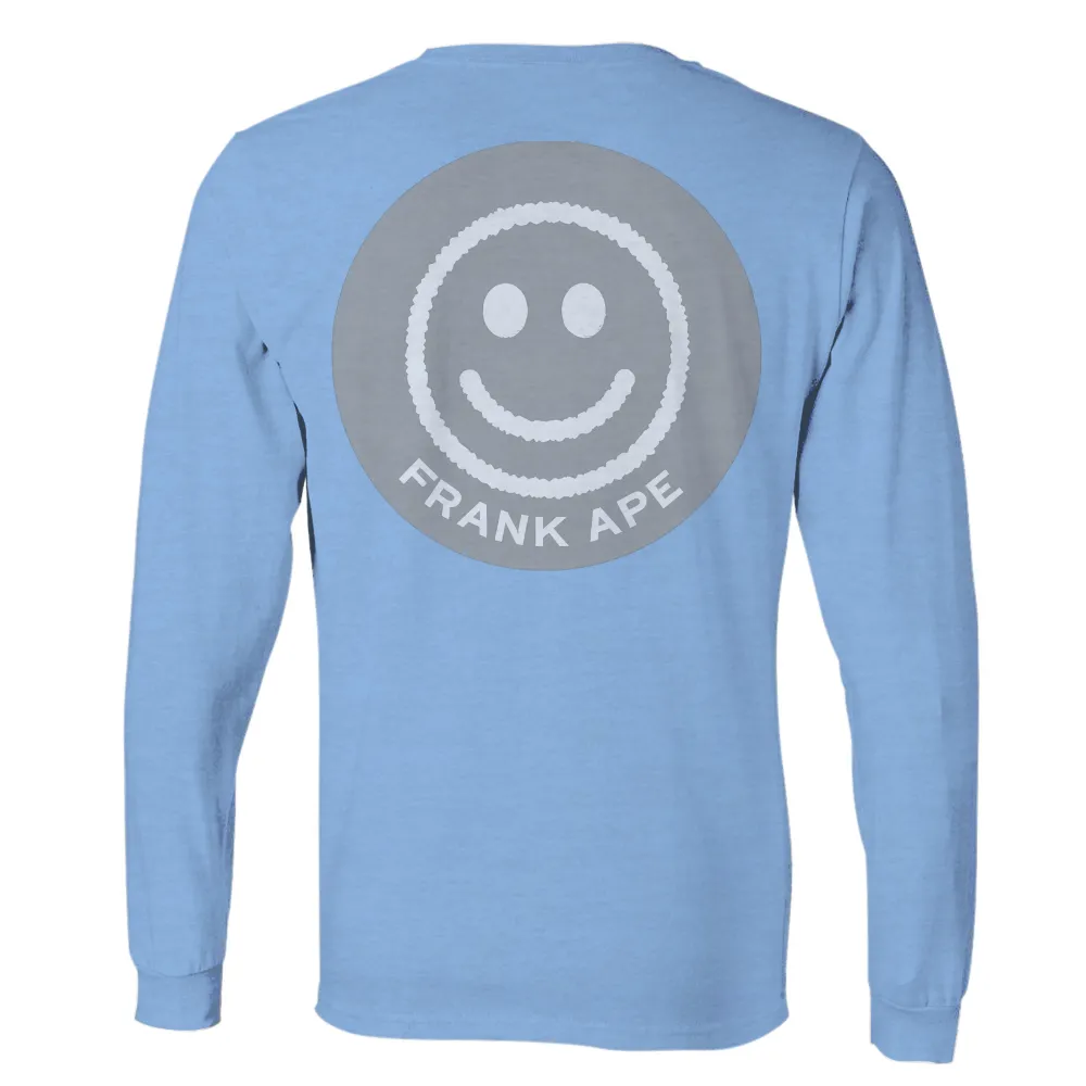 Frank Ape Smiley Face TShirt Printing - Pop Culture Minimalist Design|be art t shirt