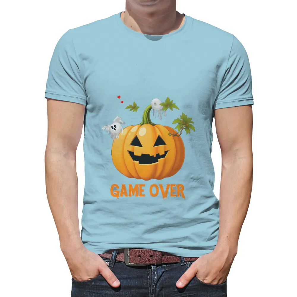 Tee Shirts Printed: Halloween Ghosts & Pumpkins - Spooky Fun|hot topic halloween horror nights shirt