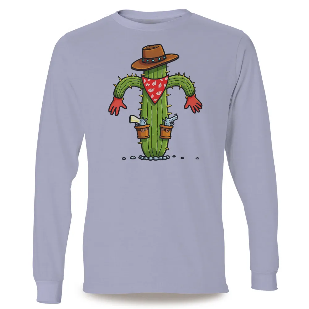 T-Shirt Printing: Cowboy Cactus - Funny & Quirky Design|funny anti valentines day shirts