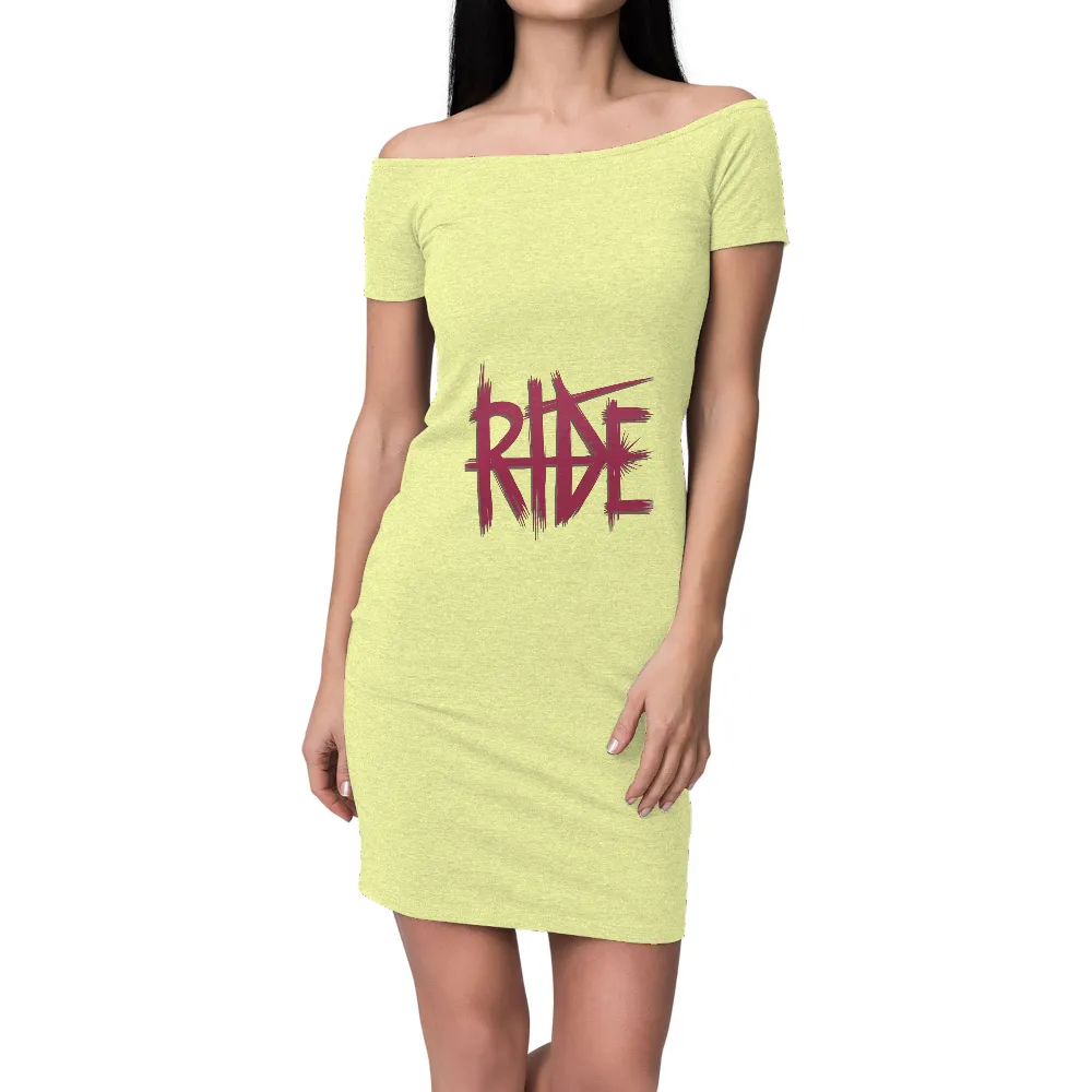 T-Shirt Printing: Embrace the Adventure with RIDE| dynamic T-shirt design