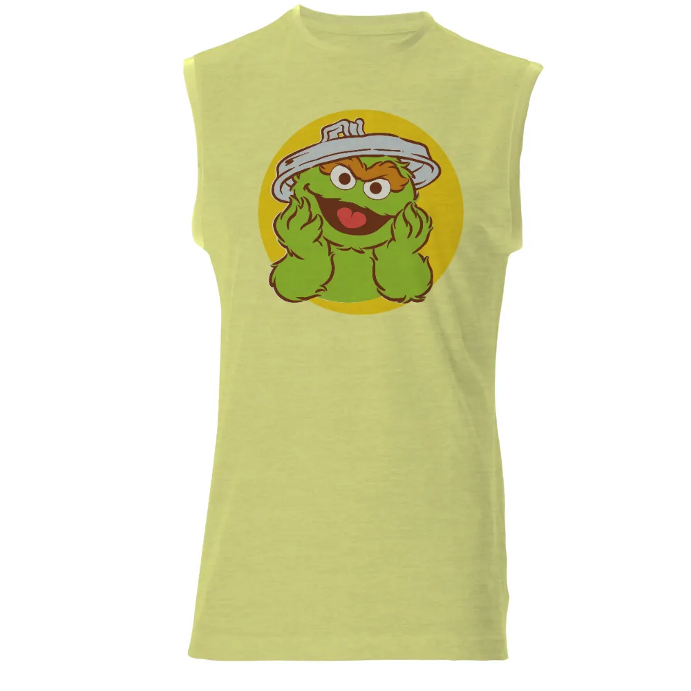 Oscar: Tee Shirt Printing with Joy and Humor|black shirt cartoon character