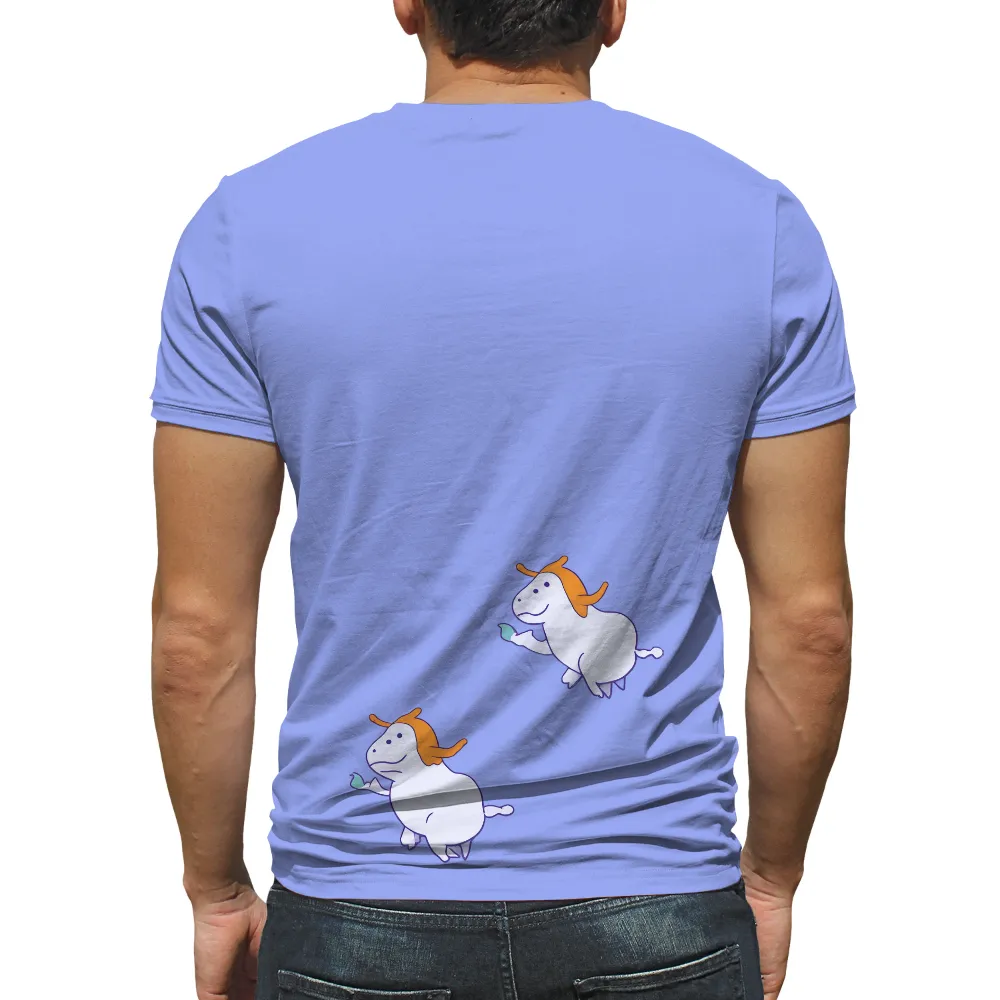 TShirt Printing: Whimsical Friends - Friendship and Joy|wind waker crawfish shirt