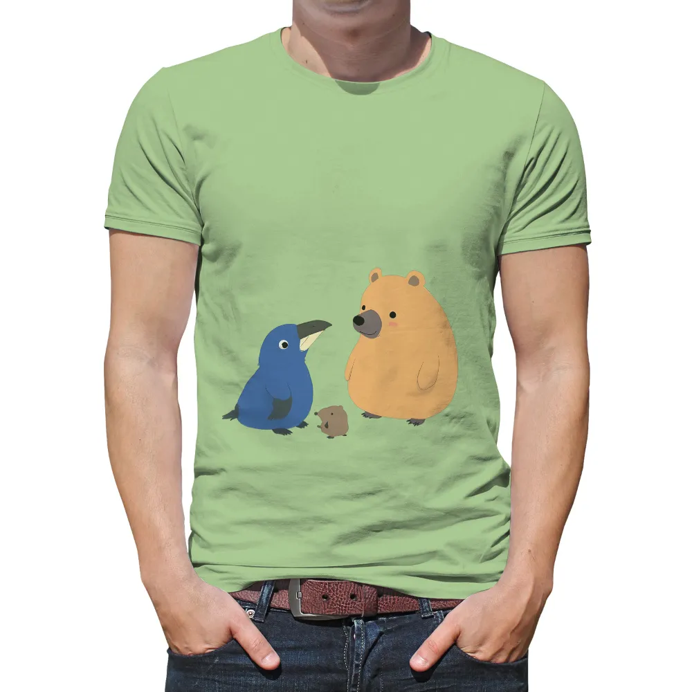 Custom Tee Shirts: The Power of Friendship with Bluey, Ollie, and Molly|valentines custom shirts