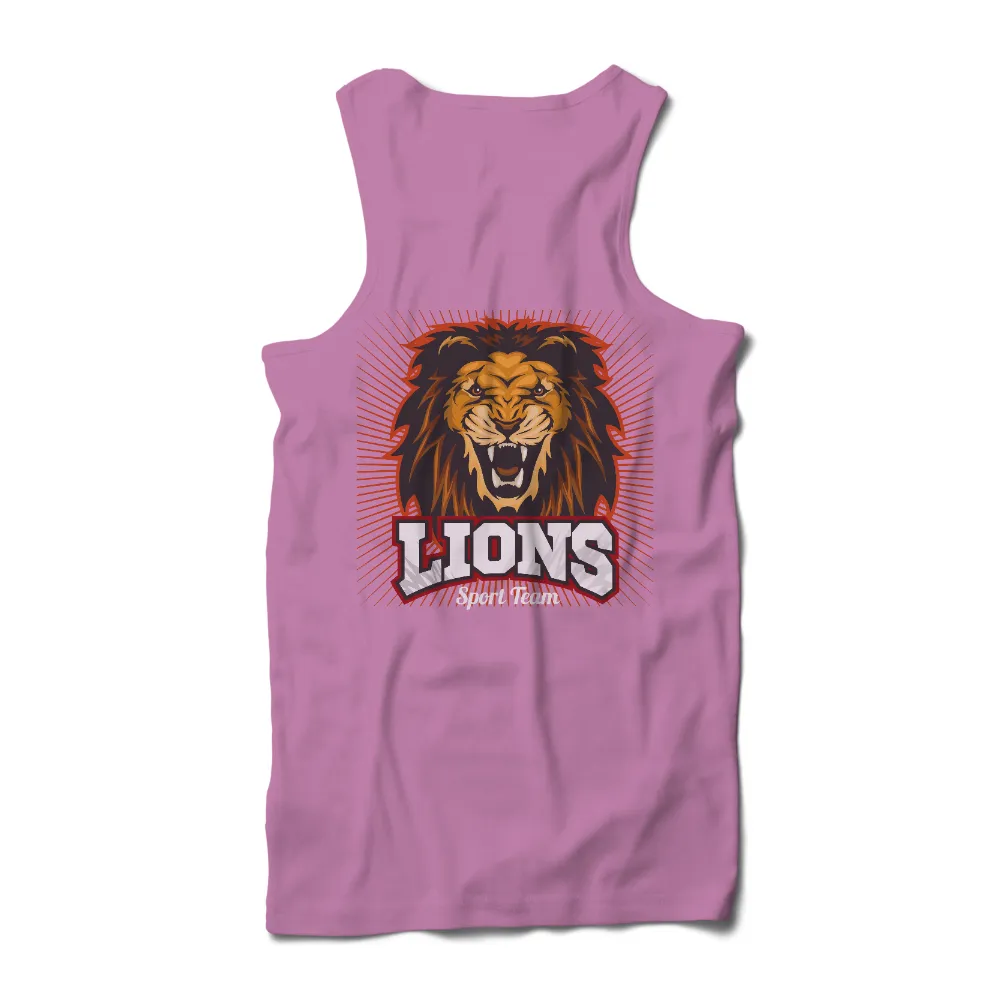 Lions Sport Team T-Shirts Pattern: Strength and Courage|panthers team