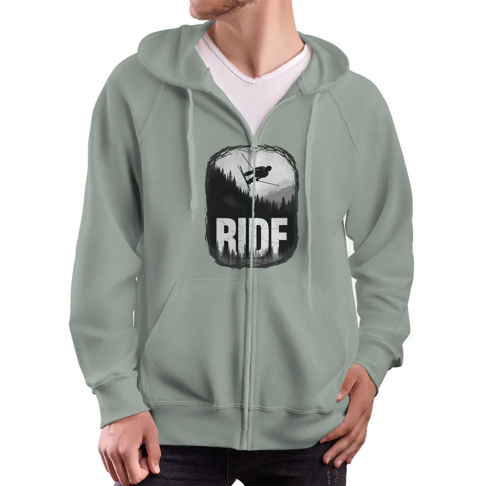 T-Shirt Printing: Embrace the Spirit of Adventure with 'RIDE'| adventure theme