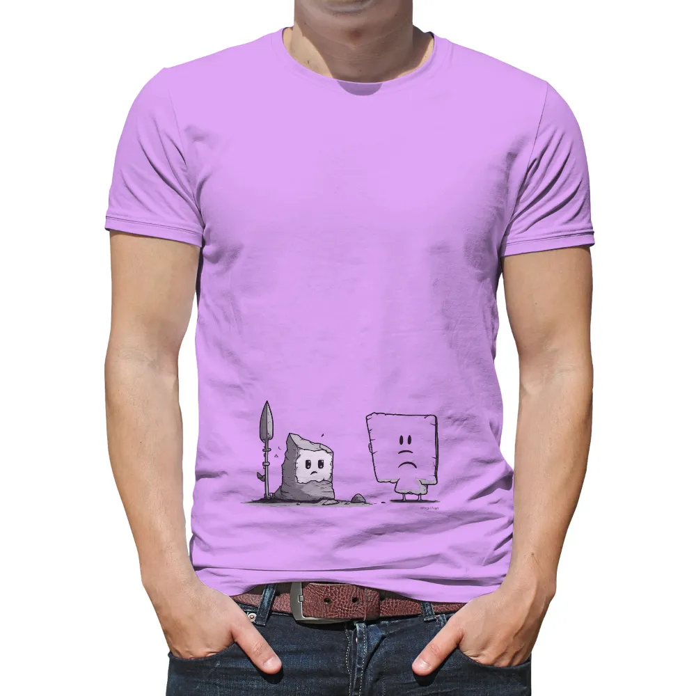 T-Shirts Pattern: Sad Friends in Blankets and Spears|march sadness t shirt