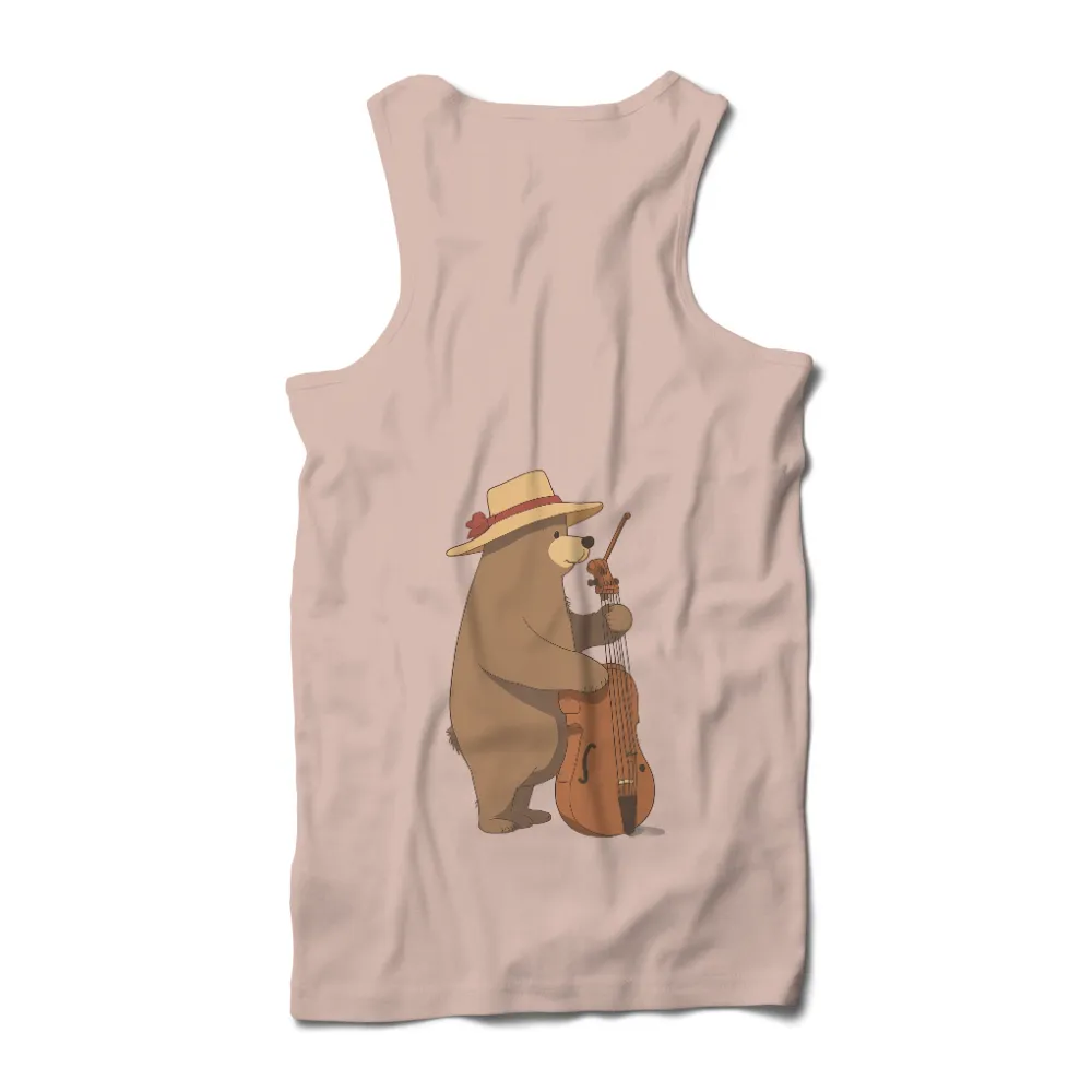 Bruno the Bear: A Symphony of Soul - T-Shirts Design|peace love valentine shirt