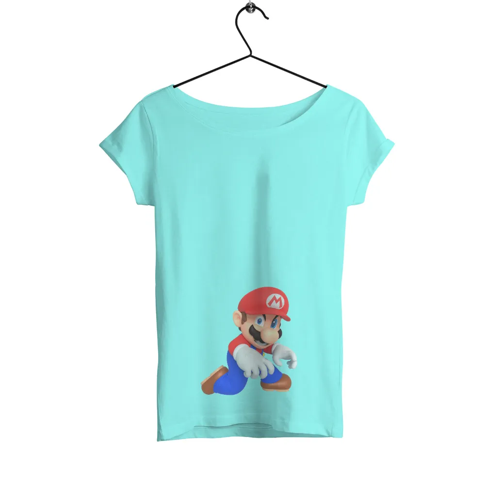 Tee Shirt Printing: Mario's Adventure in a Magical World|bleached spirit shirts