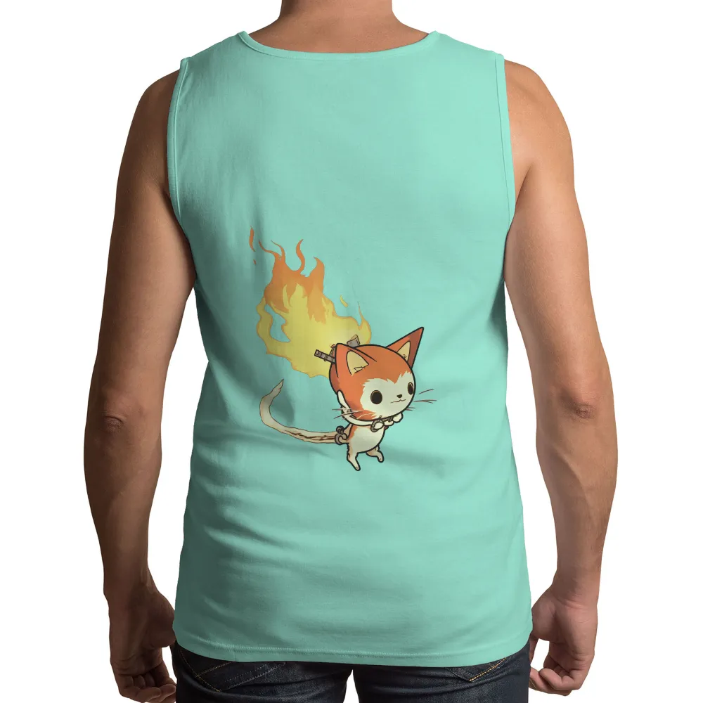 Tee Shirts Printed: Fuego the Fox - Anime Adventure|sanderson home of the black flame candle