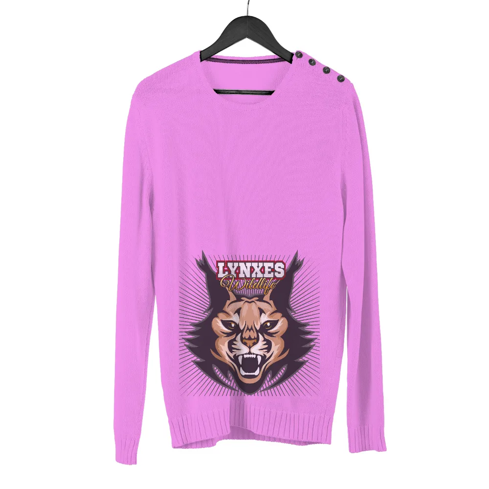 Custom Tee Shirts: Lynxes Wildlife - Celebrate Nature's Strength|create a shirt design free online