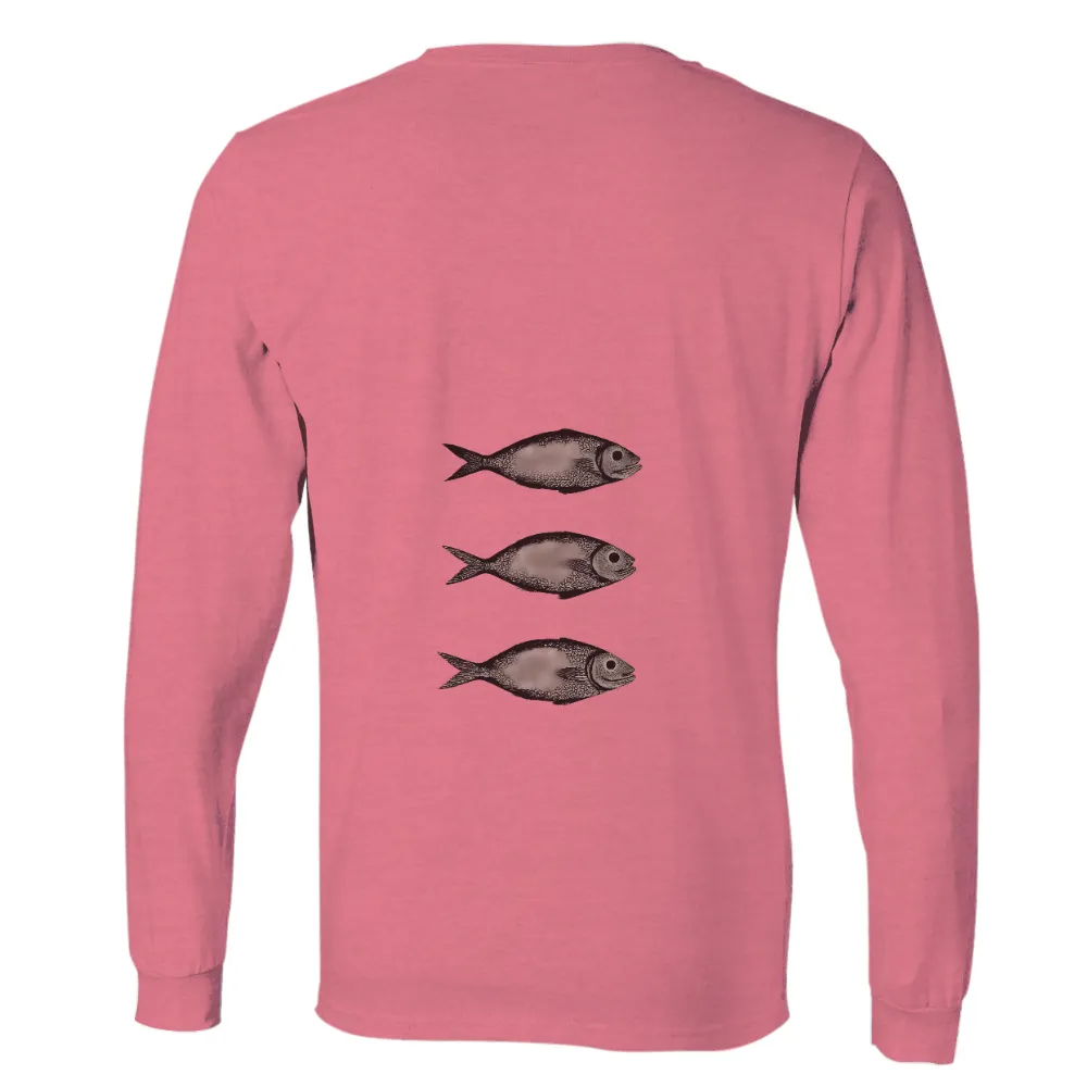 Custom T-Shirt Printing: Ocean Serenity | Fish Design| intricate details