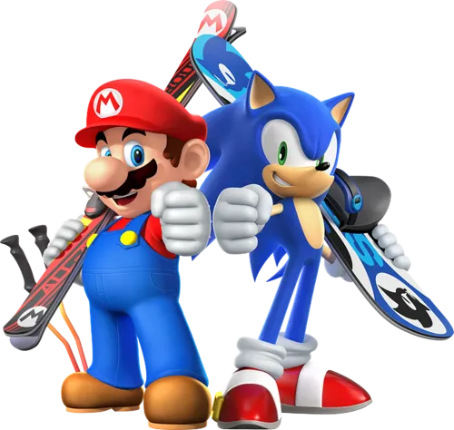 Mario and Sonic T-Shirts Pattern: Celebrating Sports and Friendship