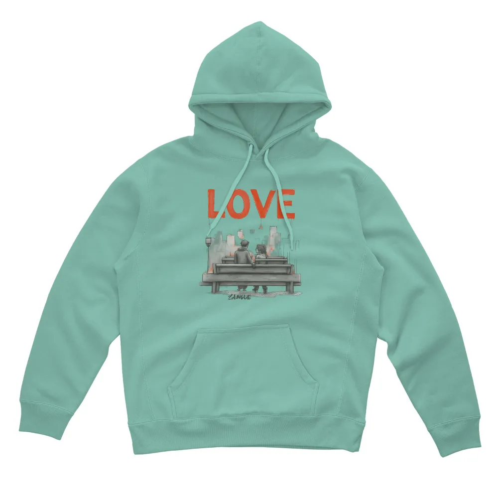 Shirts Graphic Tees: Love in the City - Romance and Connection|couple shirts valentines