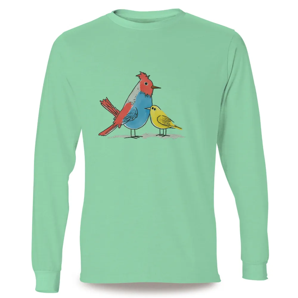 TShirt Printing: Birds of Friendship and Adventure|support your local campground shirt