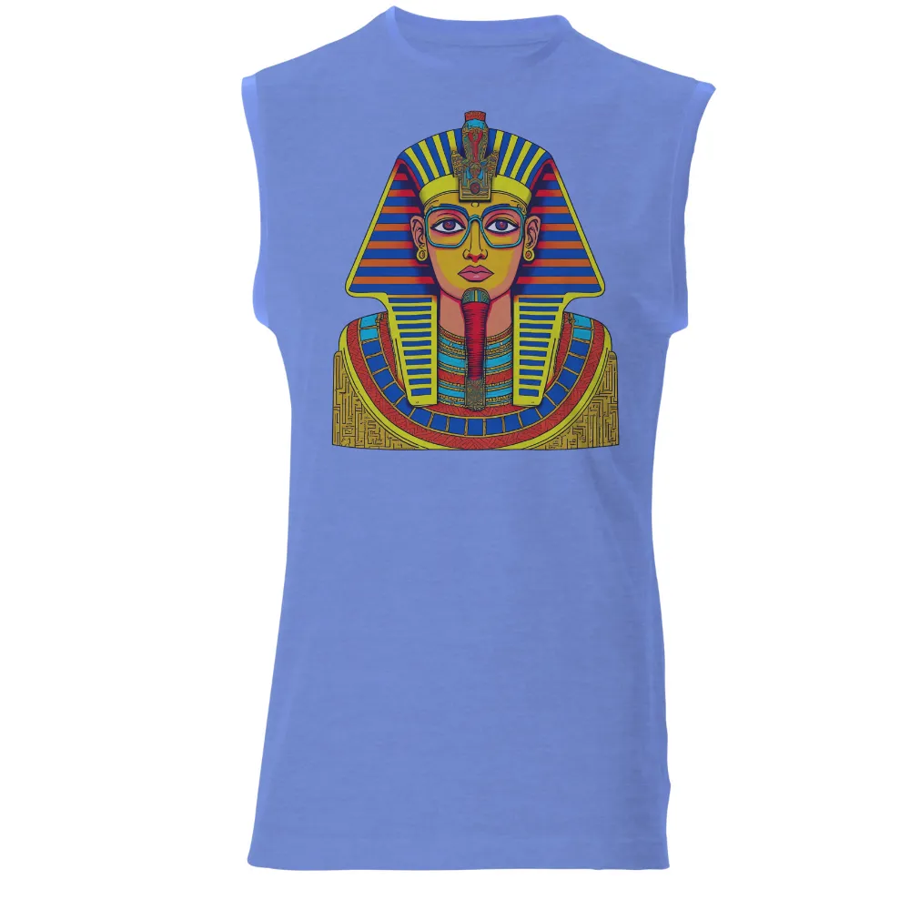 Pharaoh-Inspired Designs: Blending Ancient Egypt with Modern Art|nba black history month warm up shirt