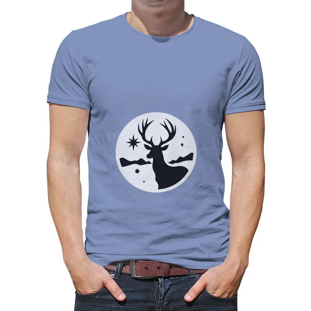 Nature-Inspired Design: Deer, Mountains, Stars, and Serenity|dallas stars capfriendly