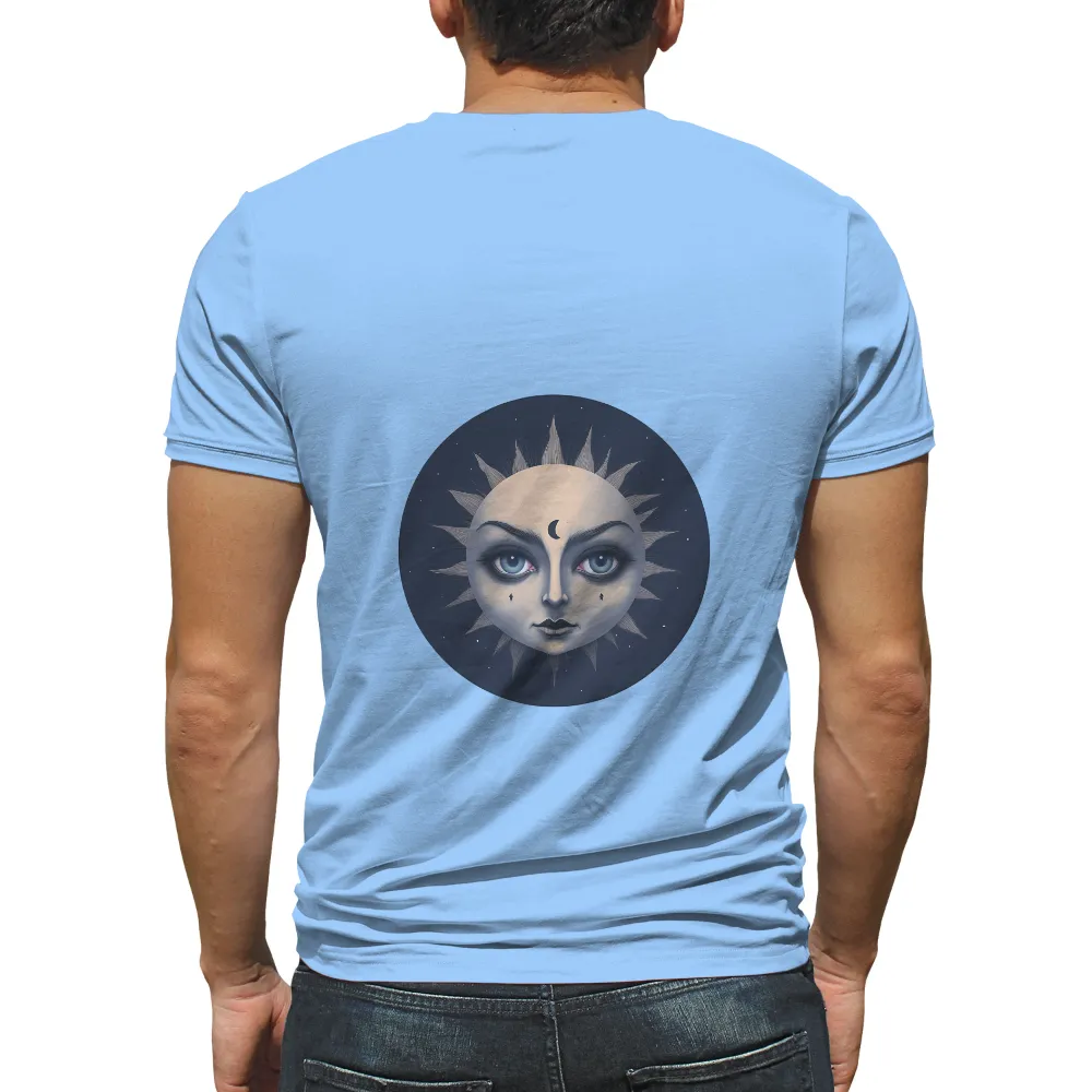 T-Shirts Design: Celestial Guardian Luna - Artistic Designs|henrik lundqvist night