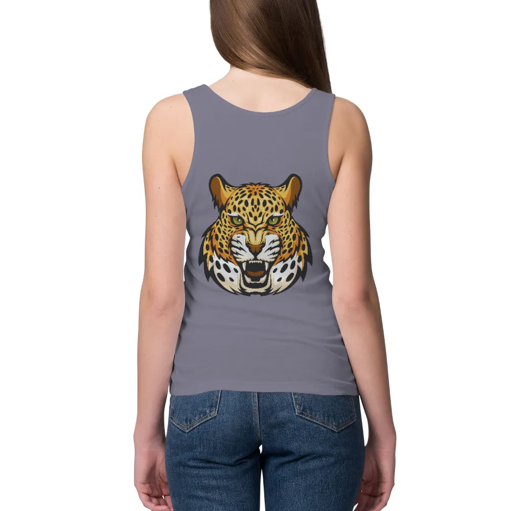 T-Shirts Pattern: Fierce Cheetah - Strength and Resilience|cheetah easter shirt