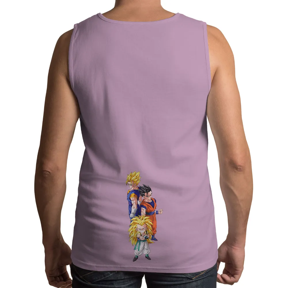 T-Shirts Design: Dragon Ball Warriors - Anime Heroes|ripped anime jeans