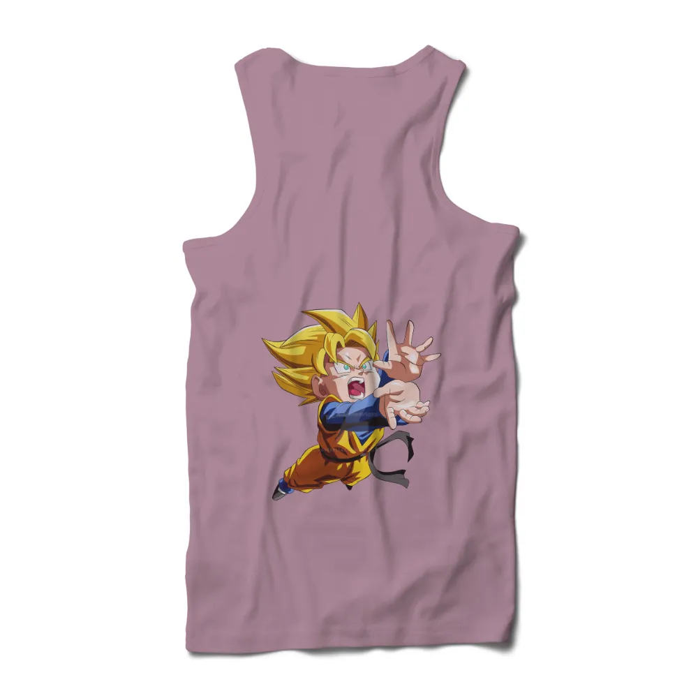 T-Shirts Custom: Goku Super Saiyan Anime Design|goku shirt id