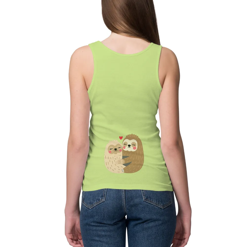 Tee Shirt Printing: Sloth Love - Warm Embrace and Pure Heart|cute clothes for roblox