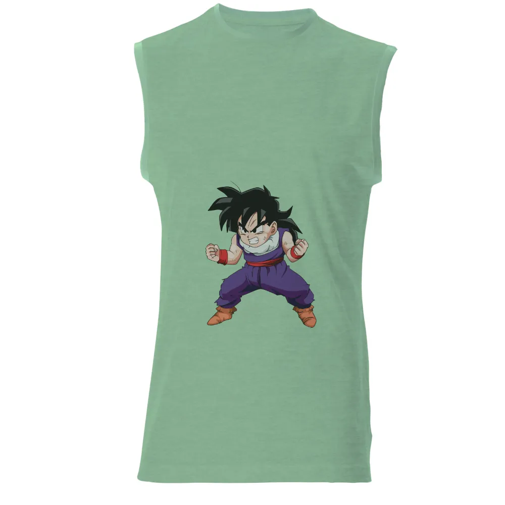 Tee Shirt Printing: Gohan's Battle Spirit - Anime Fan Art|dragon ball super sweatpants