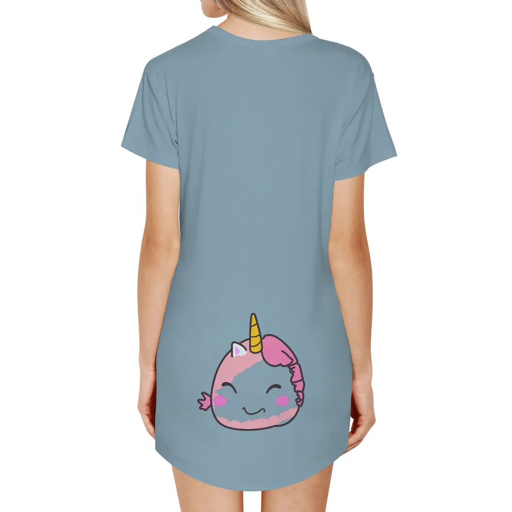 T-Shirts Custom: Whimsical Unicorn Joy - Artistic Design|sunlight magic print shirt