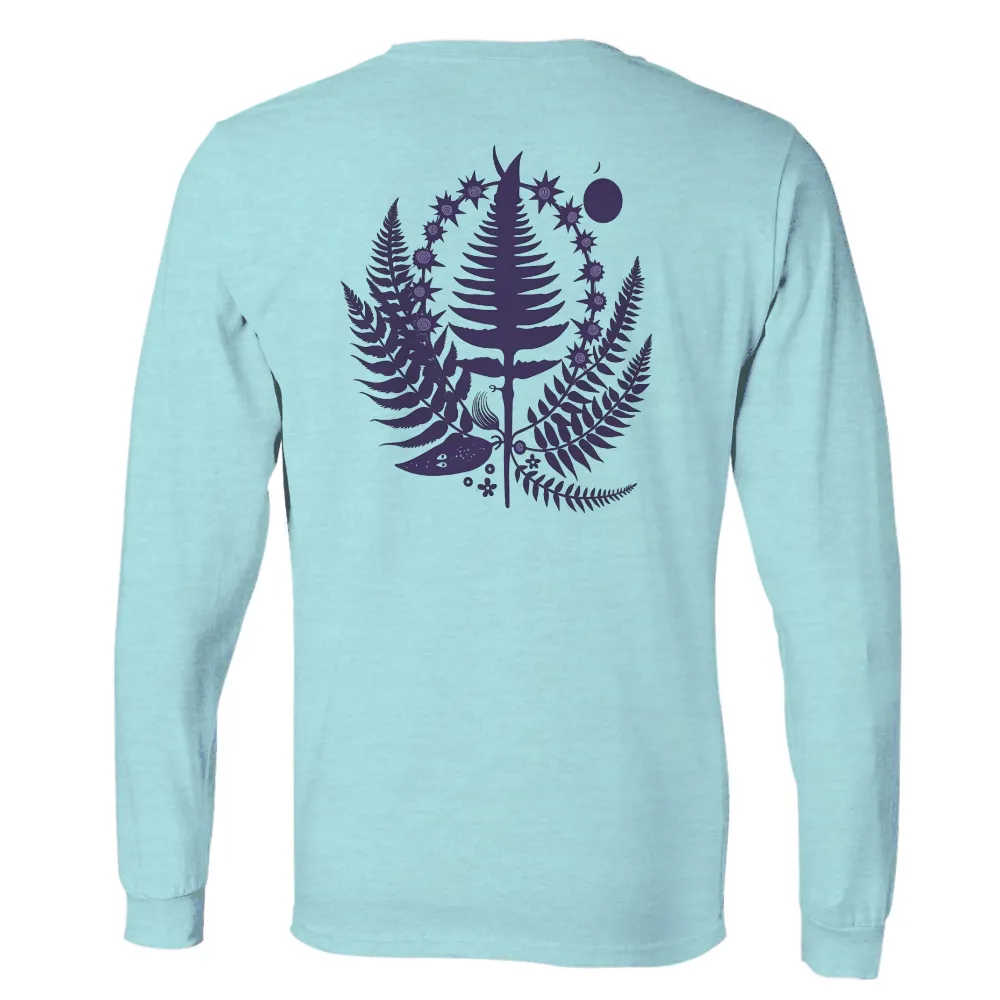 Customized Tee Shirts: Enchanting Nature | Magical Forest Design| delicate flowers