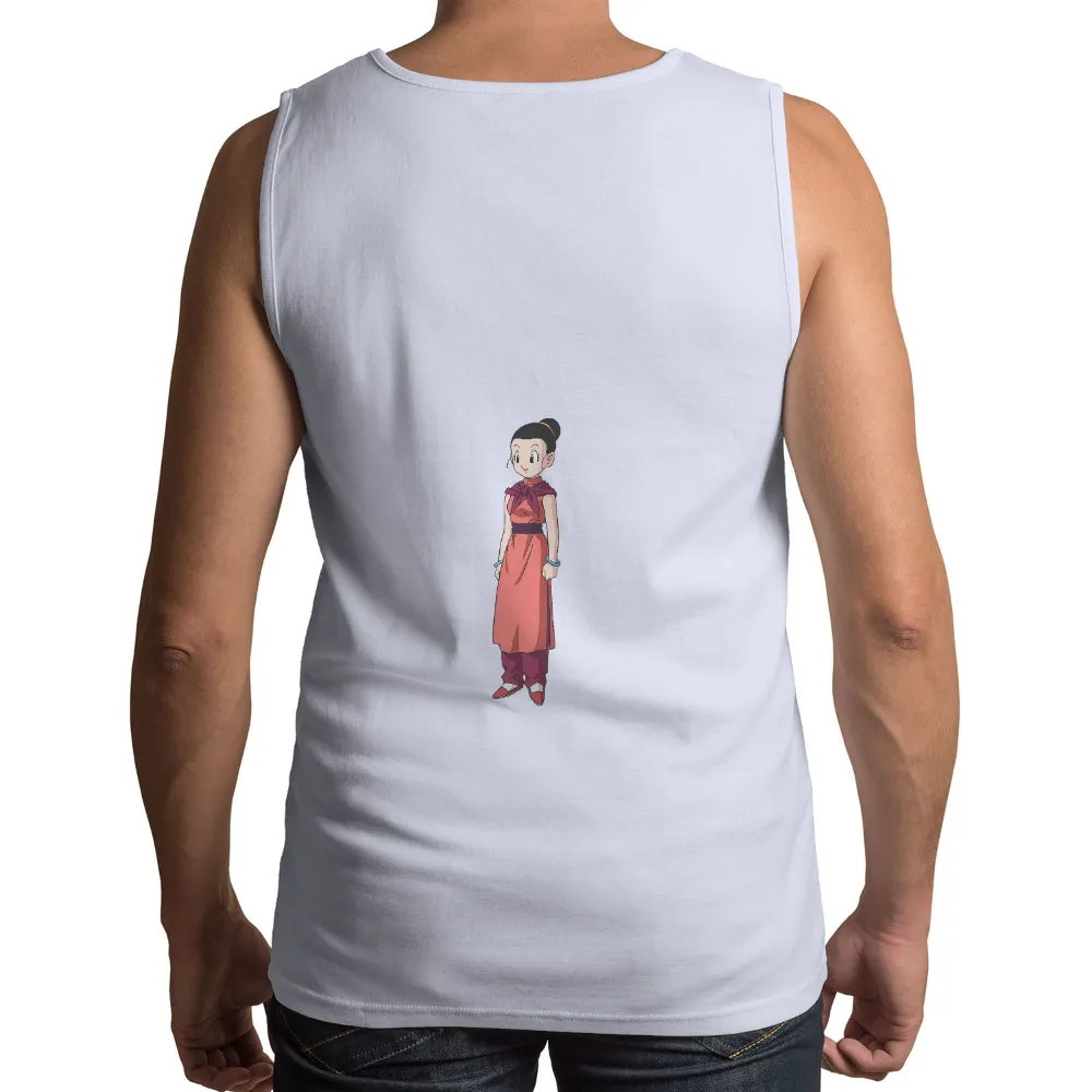 T-Shirts Custom: Chichi's Traditional Outfit - Anime Inspired Design|dragon ball super super hero tshirt