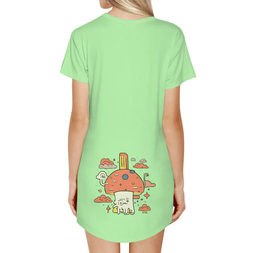 TShirt Design: Mello and Whisp - A Whimsical Friendship|bleached spirit shirts