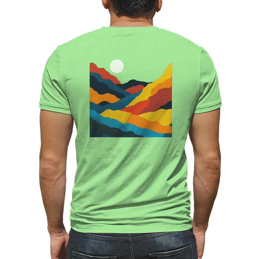 Custom Tee Shirts: Sunset Waves - Nature's Symphony in Colors|hot topic moon knight shirt