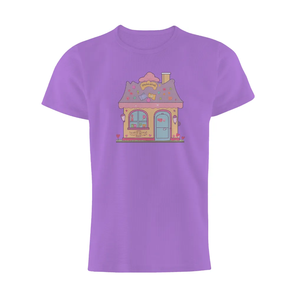 Custom T-Shirt Printing: Sweet Dreams Bakery - Artistic Designs|men's haggar classic fit premium comfort spread collar dress