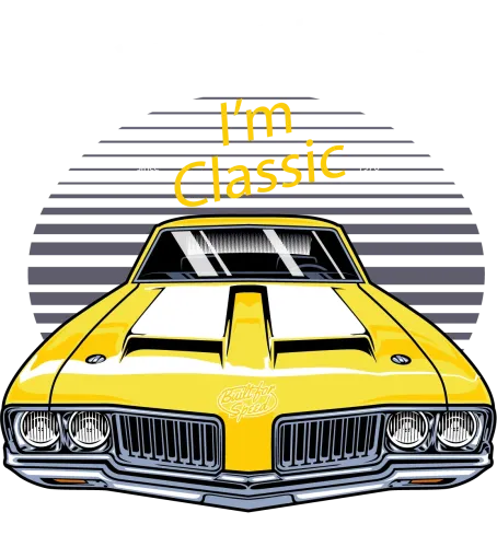 TShirt Design: Celebrating Classic Cars with Vintage Charm