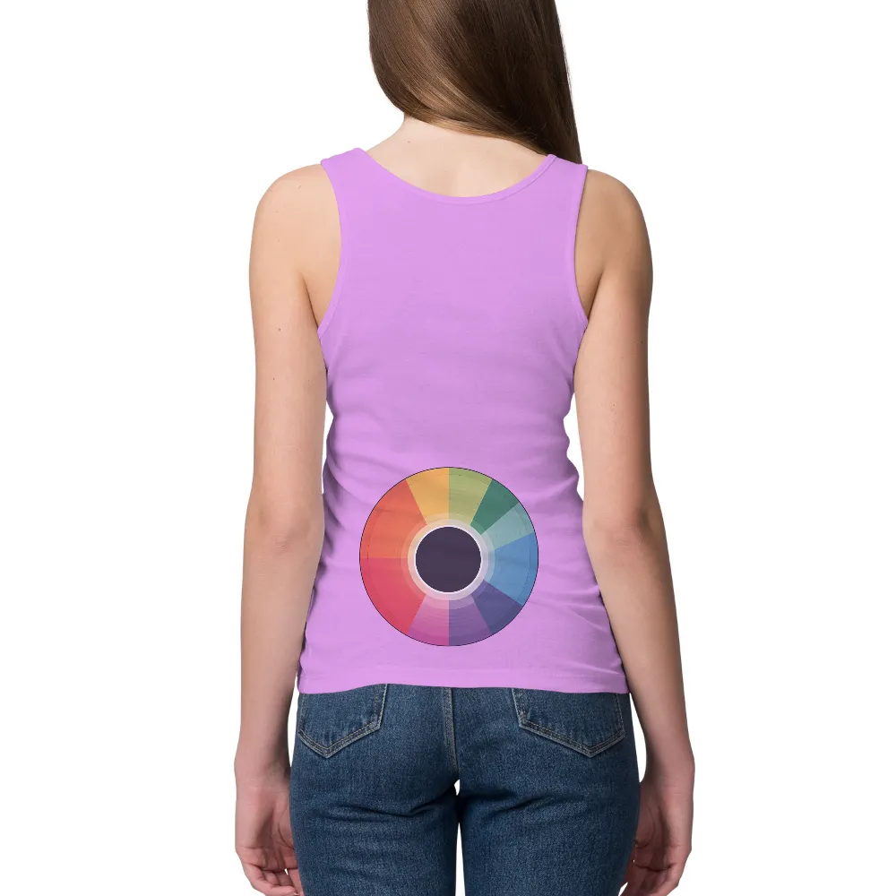 Custom Color Wheel Art: Vibrant and Creative Design|splatoon harmony shirt